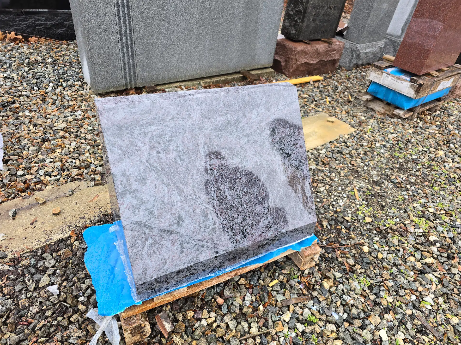 granite Headstone Engraving / Etching hand-carved by NJ Tombstone Engraving in NJ — image 3